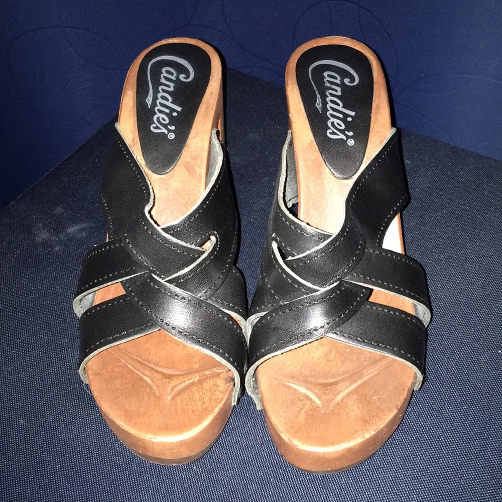 Candies size 7 1/2 Wood Sandals